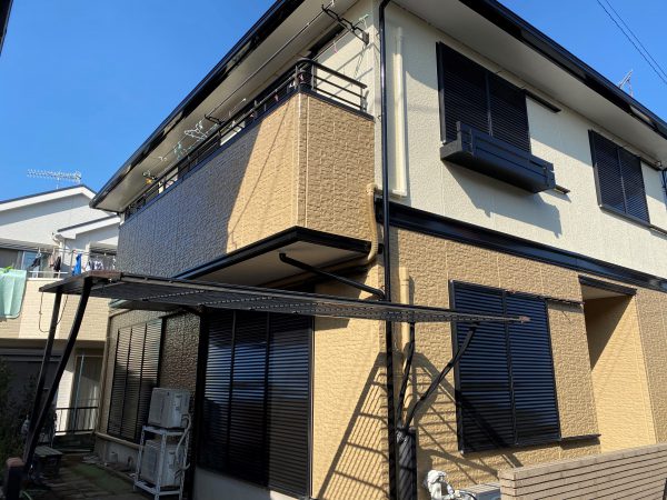 横浜市　N様邸　外壁・屋根塗替え工事　　施工完了