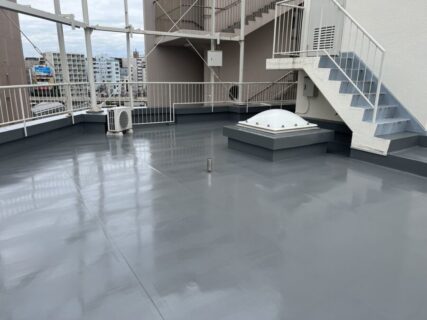 横浜市神奈川区　Sマンション　屋上防水工事